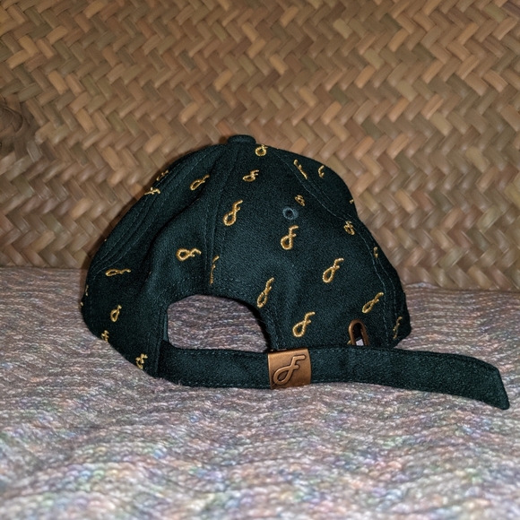 Flat Fitty Strapback [Forest Green/Gold] - Picture 3 of 4